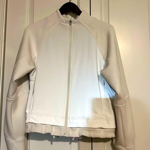 Athleta Winter weight running jacket, reflective.  Size Medium